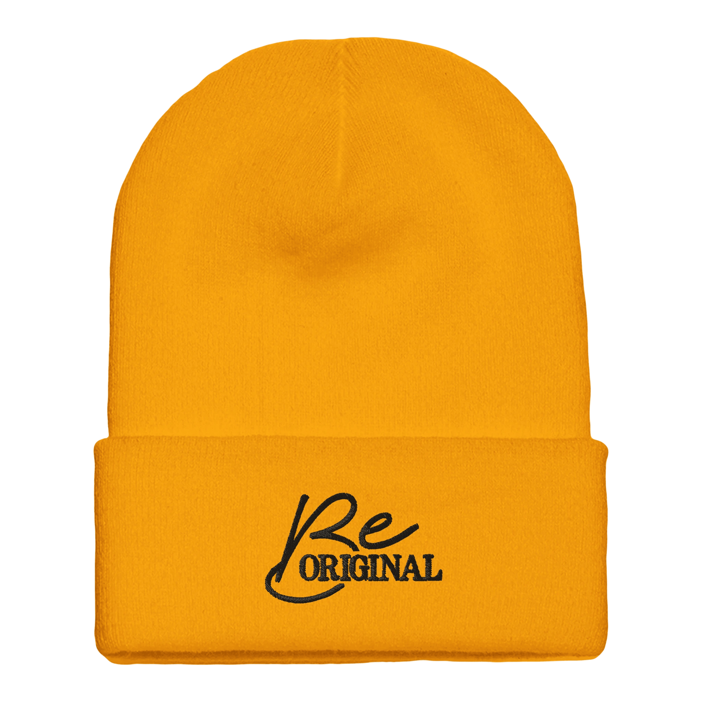 Embroidered Beanie : Premium Cuffed - Be Original - Slay Hoodies