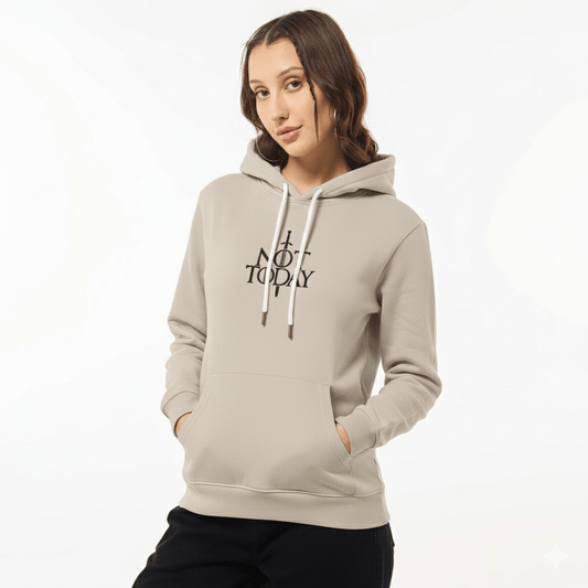 Embroidered Hoodie: Not Today - Game of Thrones - Slay Hoodies