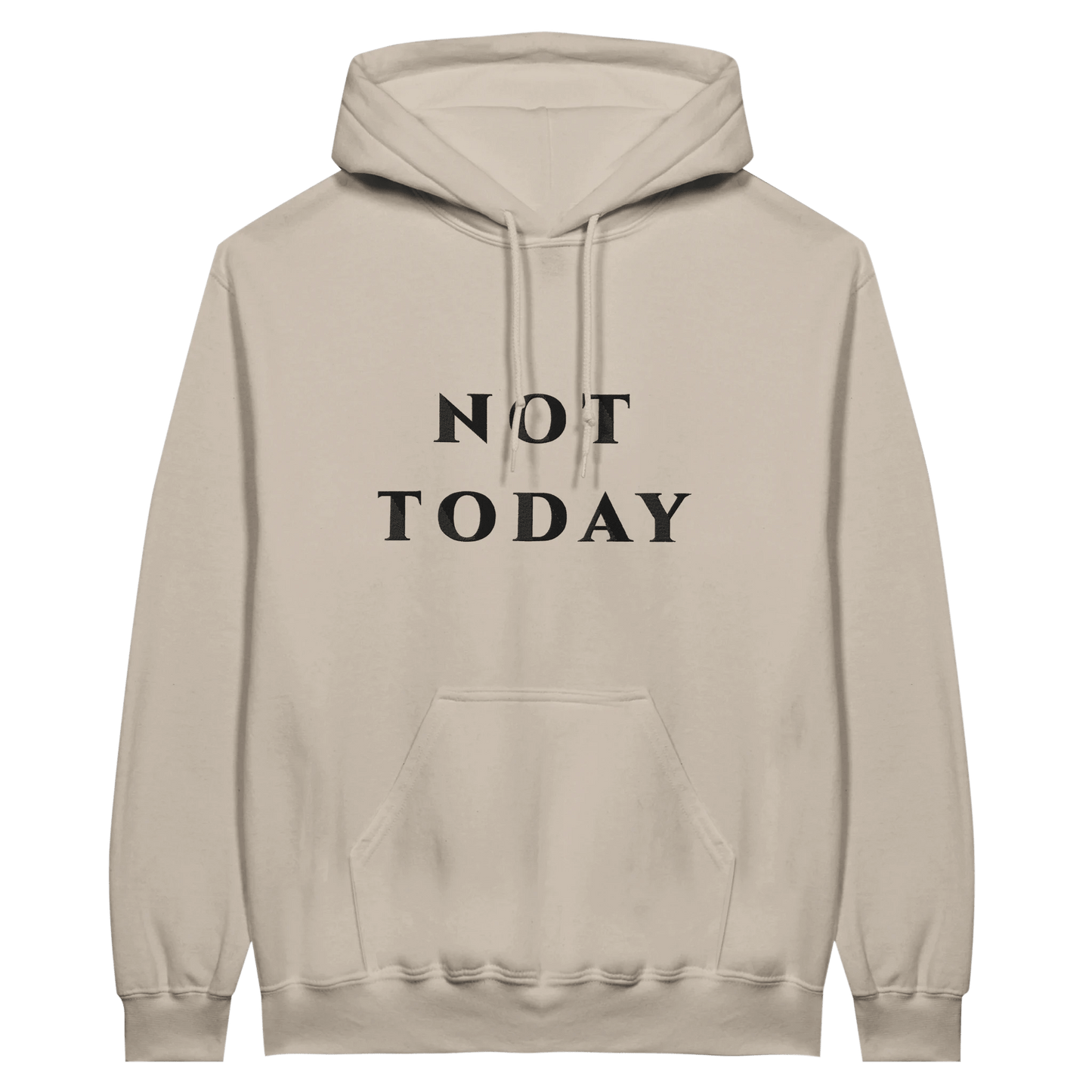 Embroidered Hoodie: Not Today - Game of Thrones - Slay Hoodies