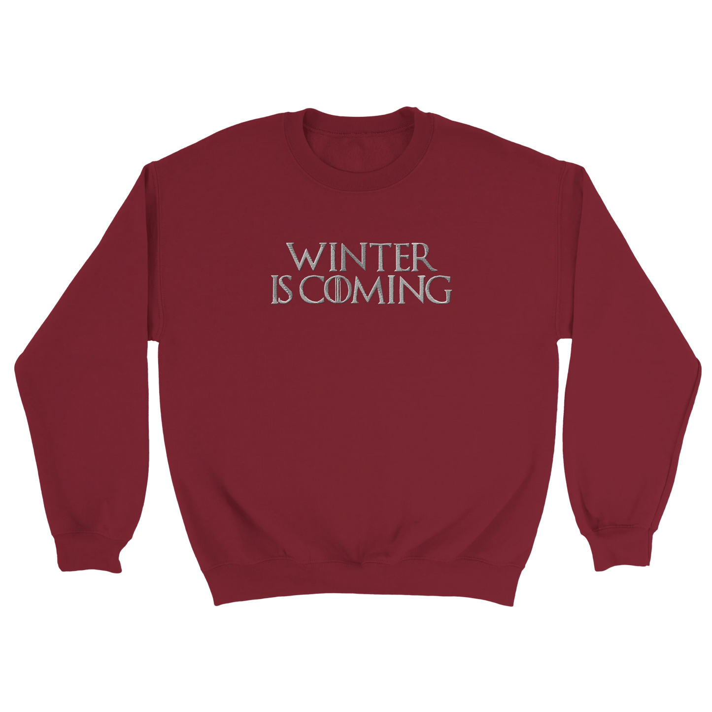 Embroidered Sweatshirt : Winter is Coming - Game of Thrones - Slay Hoodies