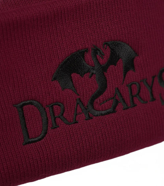 Premium Cuffed "Dracarys" Embroidered Beanie - Slay Hoodies
