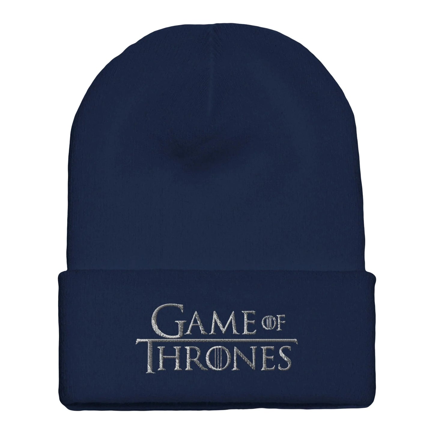Premium Cuffed "Game Of Thrones" Embroidered Beanie - Slay Hoodies