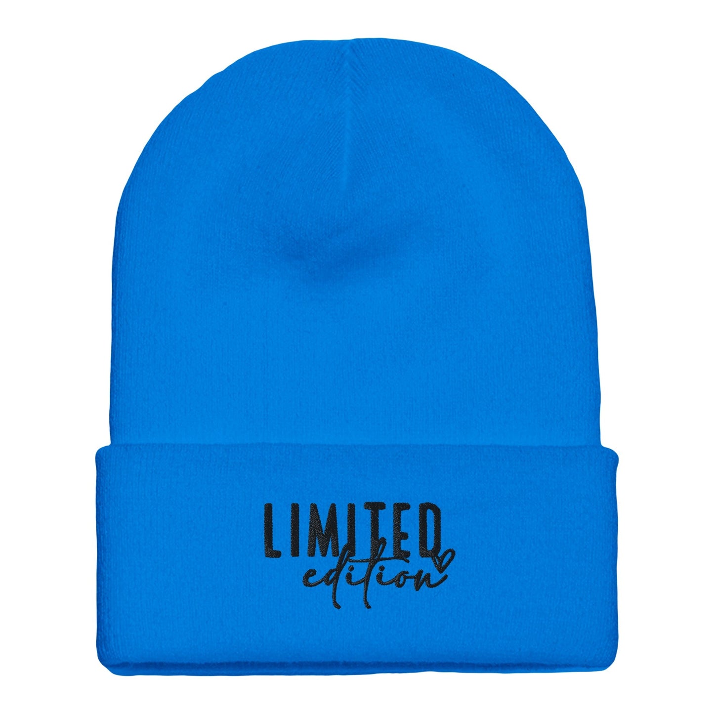Premium Cuffed "Limited Edition" Embroidered Beanie - Slay Hoodies