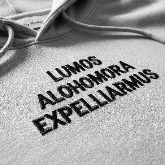 Premium High Quality "Core Spells" Embroidered Hoodie - Slay Hoodies