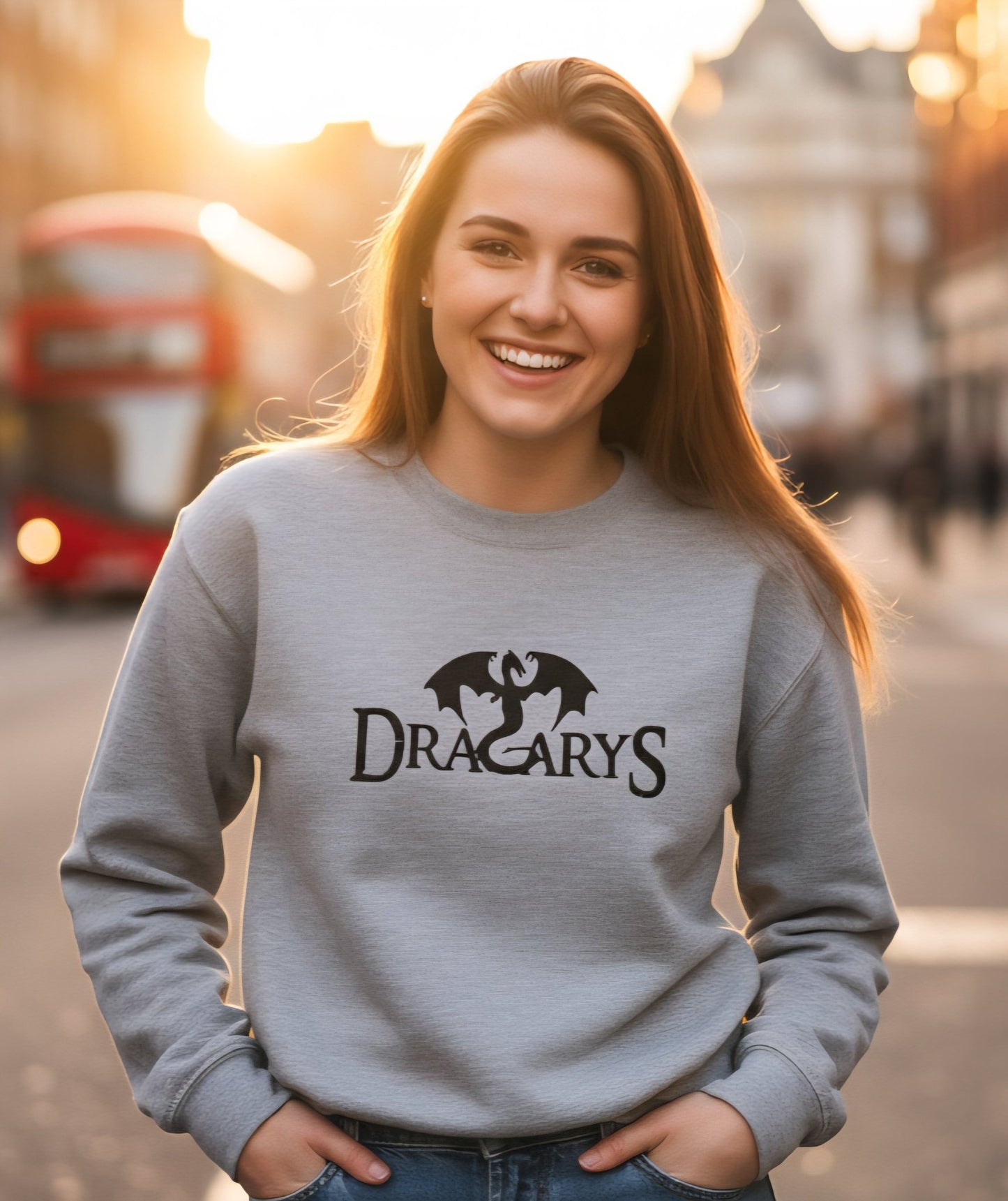 Premium High Quality "Dracarys" Embroidered Sweatshirt - Slay Hoodies