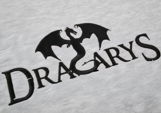 Premium High Quality "Dracarys" Embroidered Sweatshirt - Slay Hoodies