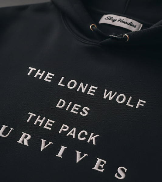 Premium High Quality "House Stark Quote" Embroidered Hoodie - Slay Hoodies