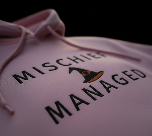 Premium High Quality "Mischief Managed" Embroidered Hoodie - Slay Hoodies