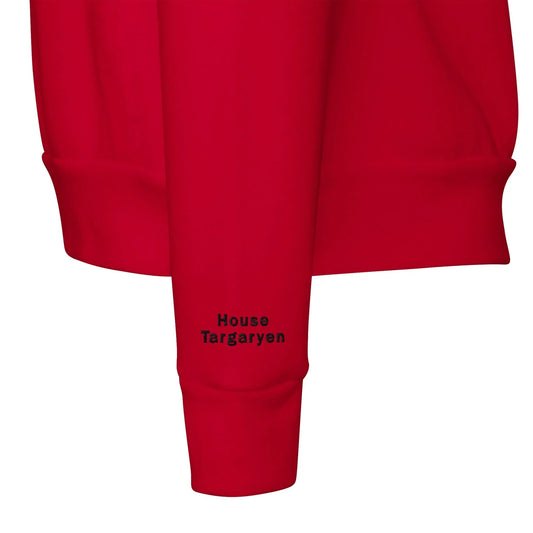 Premium High Quality Triple Embroidered "Fire and Blood" Sweatshirt - Slay Hoodies