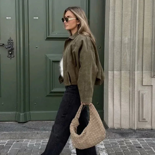 Turn - down Collar Jacket - Slay Hoodies