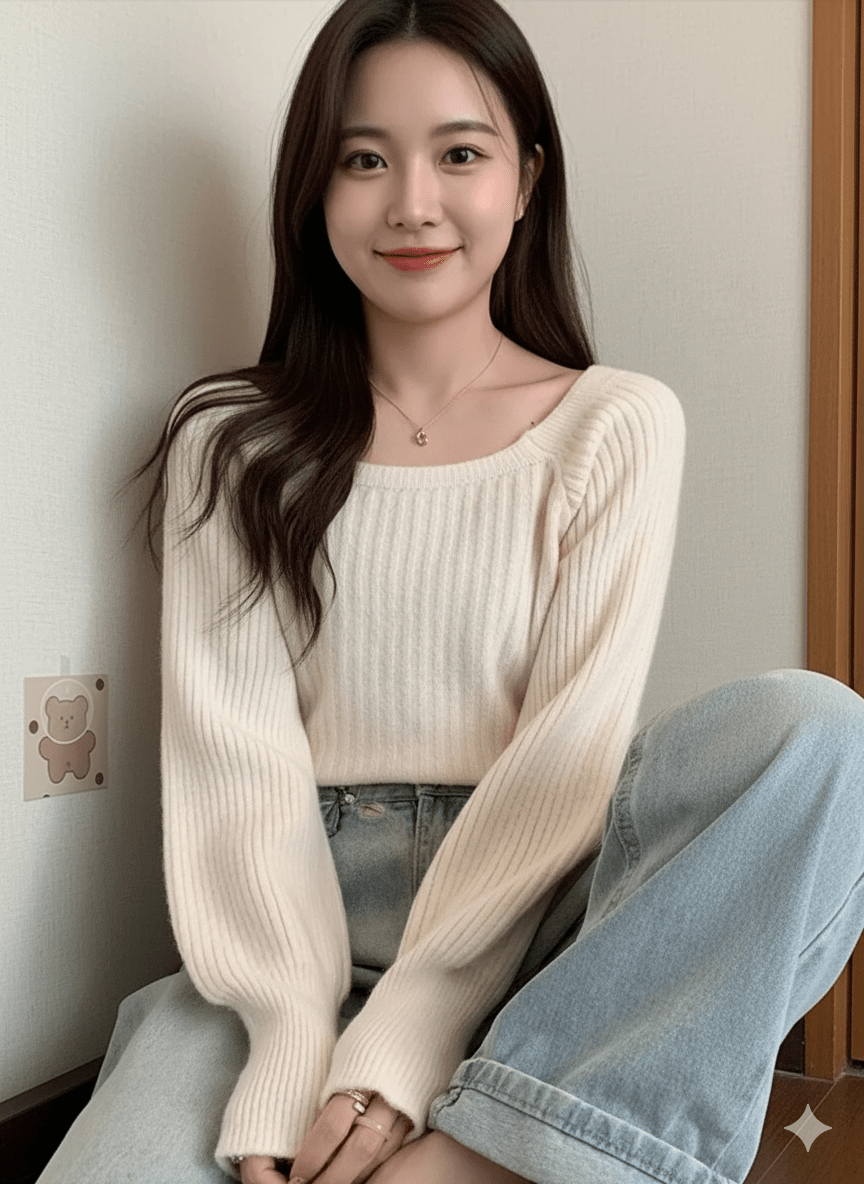 Cozy Boat Neck Ribbed Knit Sweater - Slay Hoodies