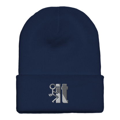 Embroidered Beanie : Premium Cuffed - F**K It - Slay Hoodies
