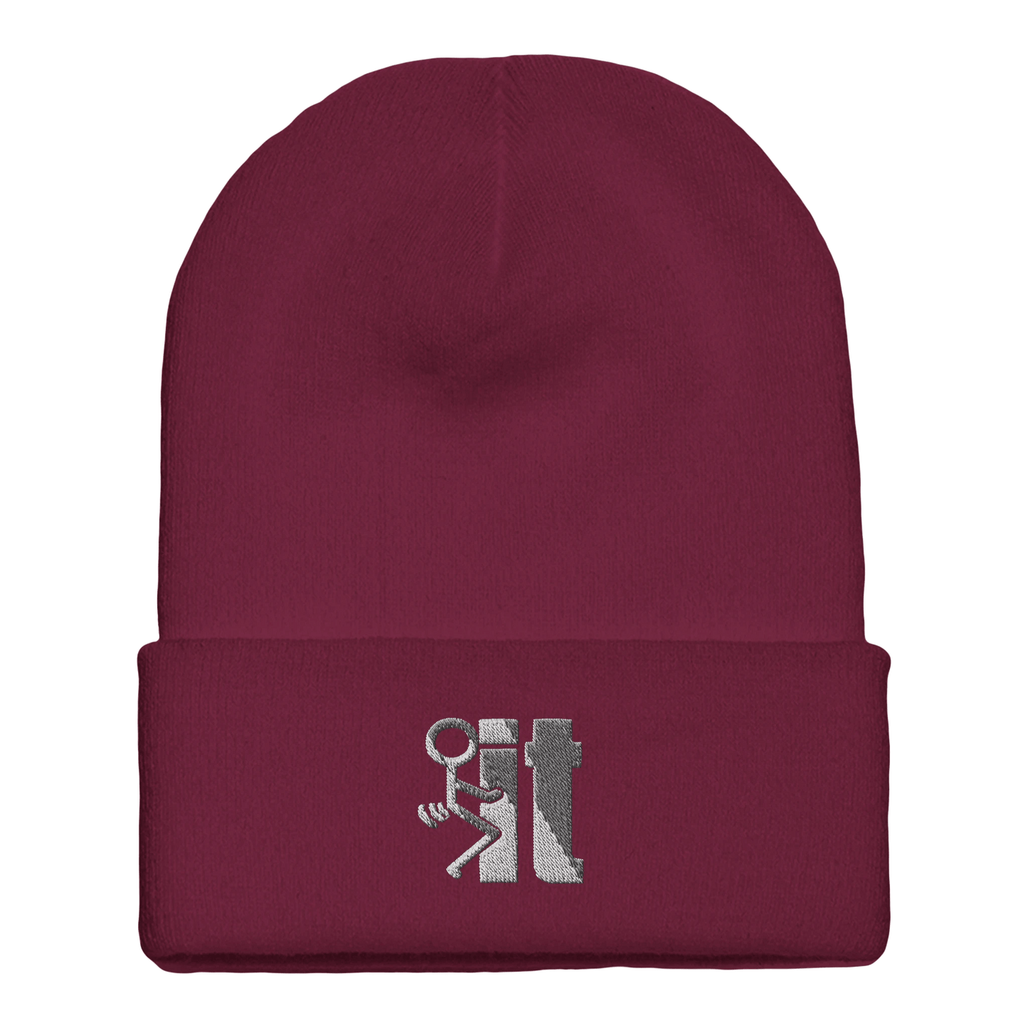 Embroidered Beanie : Premium Cuffed - F**K It - Slay Hoodies