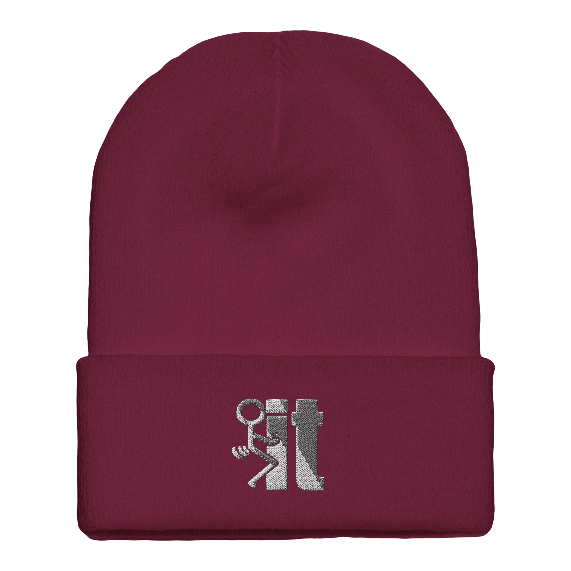 Embroidered Beanie : Premium Cuffed - F**K It - Slay Hoodies