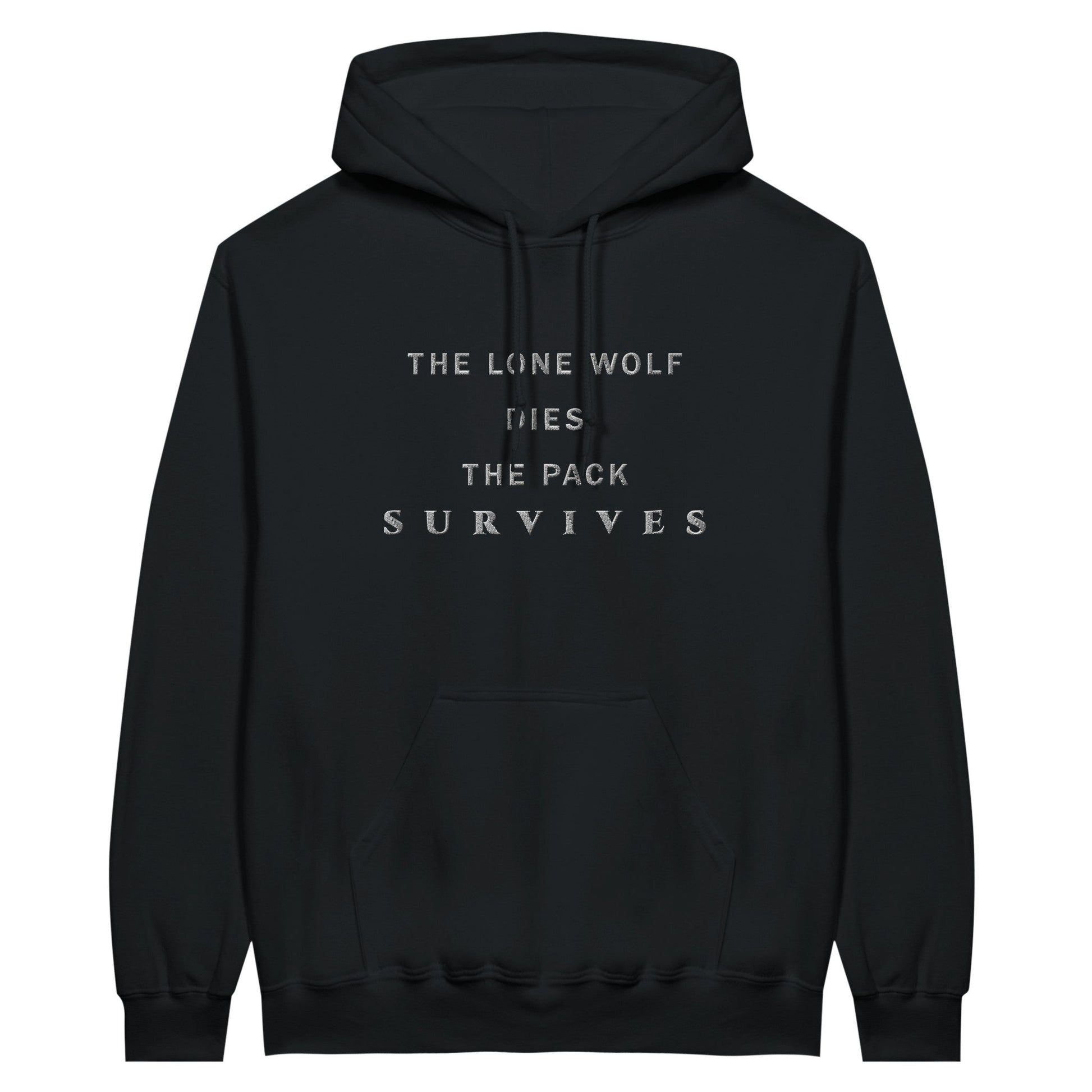 Embroidered Hoodie : House Stark Quote - Game of Thrones - Slay Hoodies