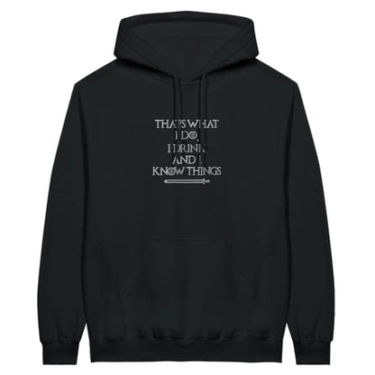 Embroidered Hoodie : I Drink & I Know Things - Game of Thrones - Slay Hoodies