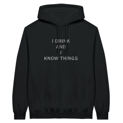 Embroidered Hoodie : I Drink & I Know Things - Game of Thrones - Slay Hoodies