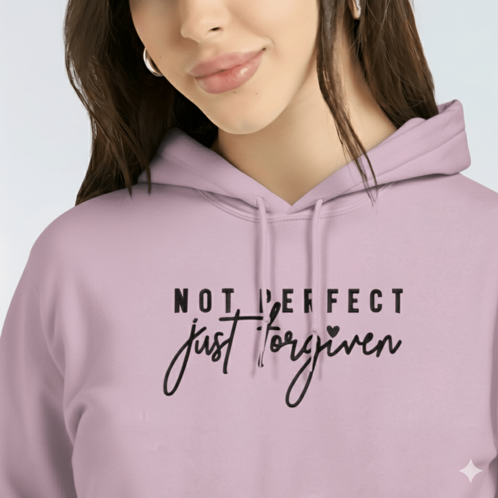 Embroidered Hoodie : Not Perfect - Slay Hoodies