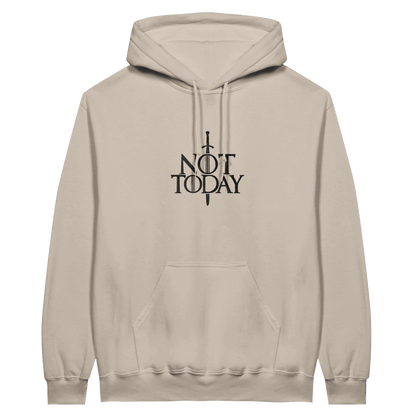 Embroidered Hoodie: Not Today - Game of Thrones - Slay Hoodies