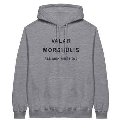 Embroidered Hoodie : Valar Morghulis - Game of Thrones - Slay Hoodies