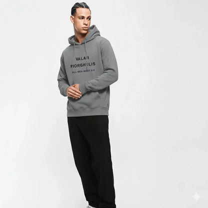 Embroidered Hoodie : Valar Morghulis - Game of Thrones - Slay Hoodies