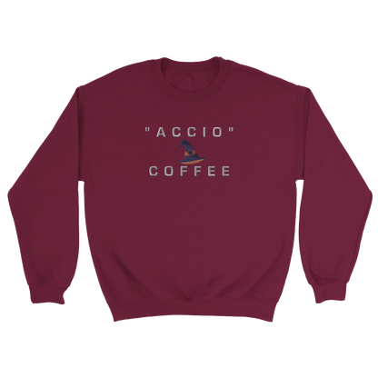 Embroidered Sweatshirt : Accio Coffee - Harry Potter - Slay Hoodies