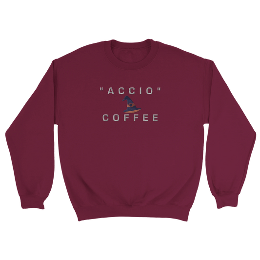 Embroidered Sweatshirt : Accio Coffee - Harry Potter - Slay Hoodies