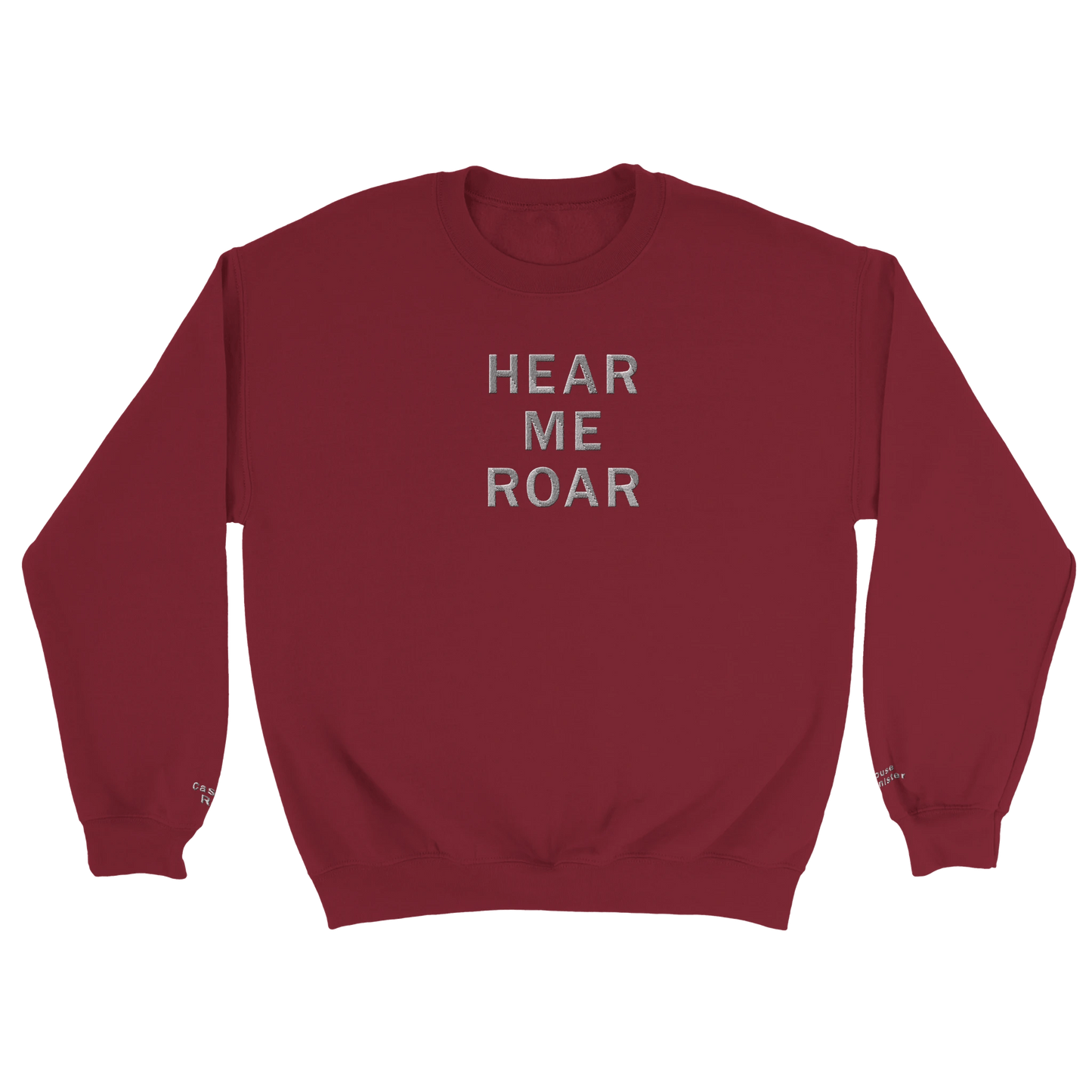 Embroidered Sweatshirt : Hear Me Roar - Game of Thrones - Slay Hoodies