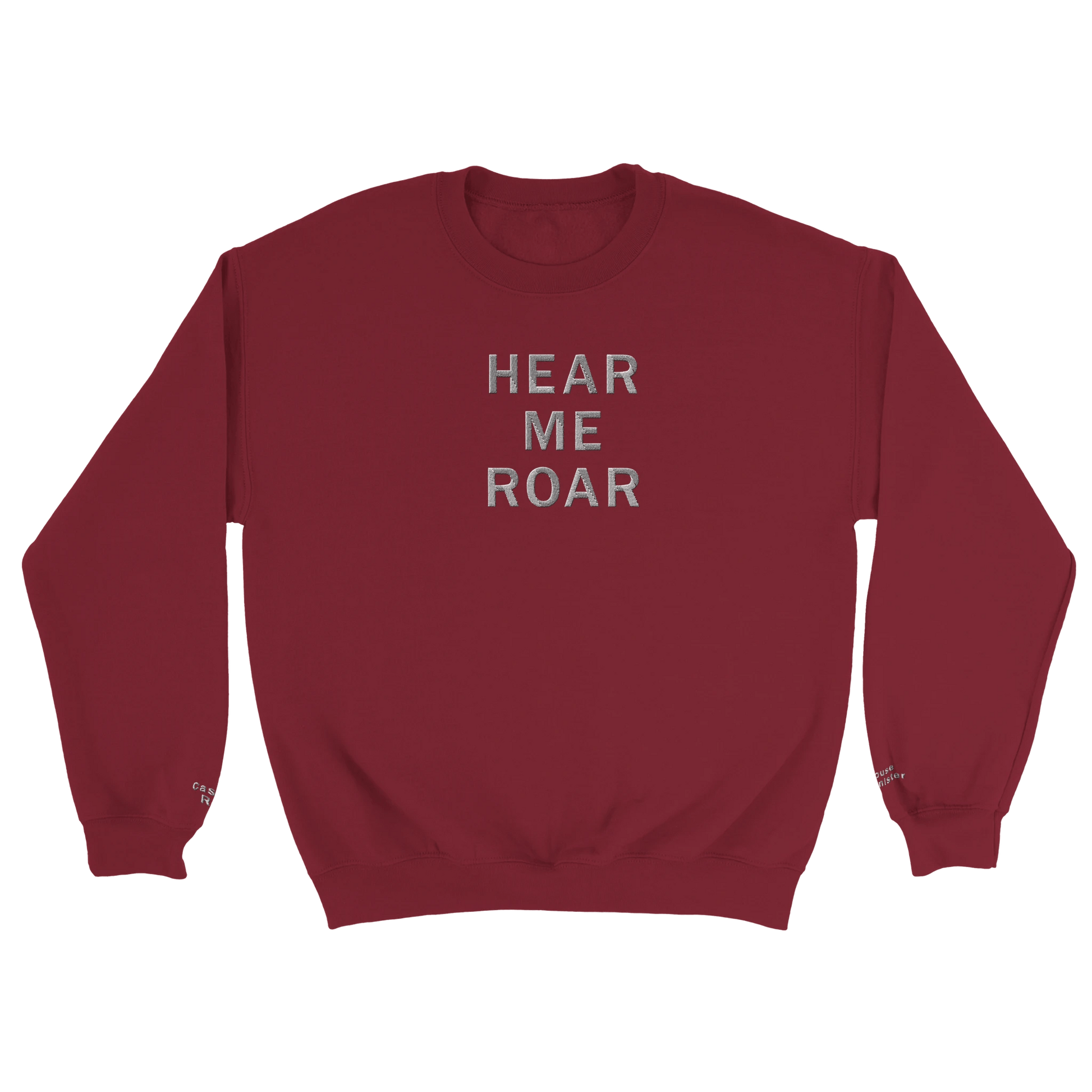 Embroidered Sweatshirt : Hear Me Roar - Game of Thrones - Slay Hoodies