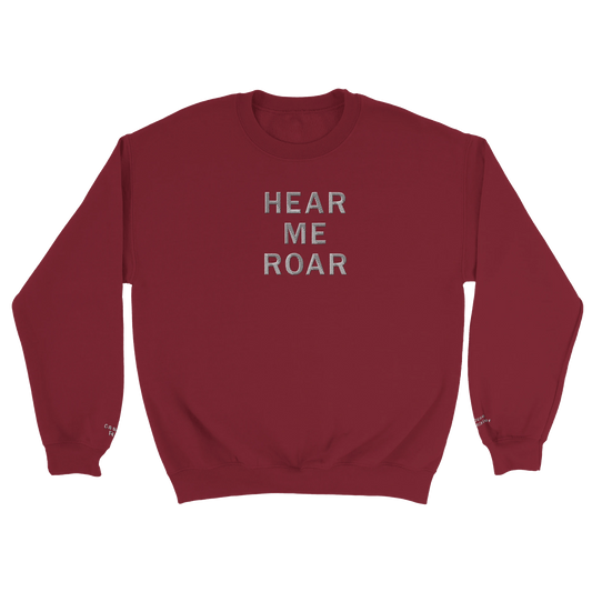 Embroidered Sweatshirt : Hear Me Roar - Game of Thrones - Slay Hoodies