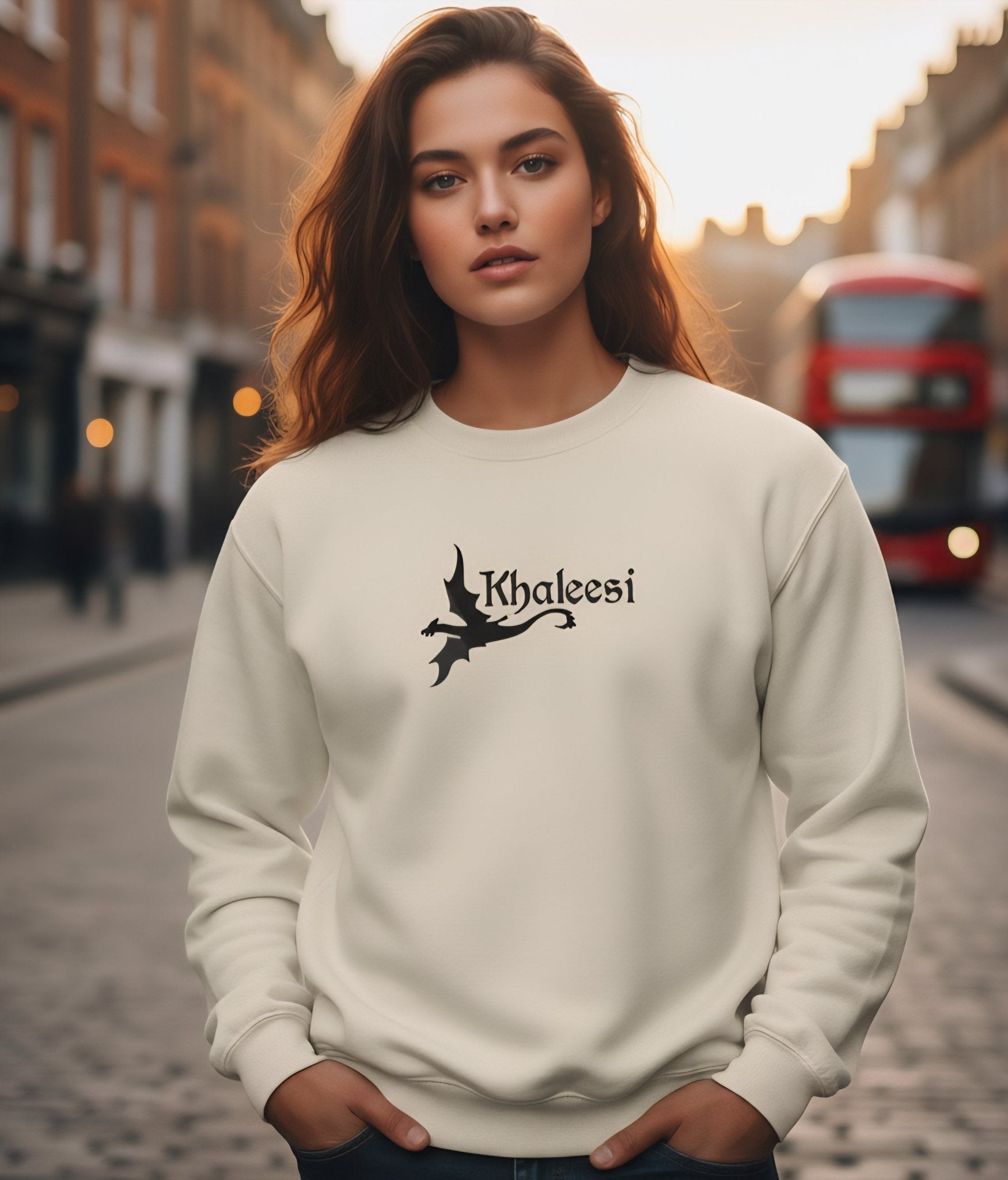 Embroidered Sweatshirt : Khaleesi - Game of Thrones - Slay Hoodies