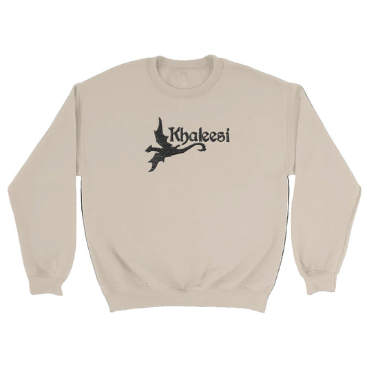 Embroidered Sweatshirt : Khaleesi - Game of Thrones - Slay Hoodies