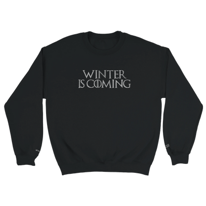 Embroidered Sweatshirt : Winter is Coming - Game of Thrones - Slay Hoodies
