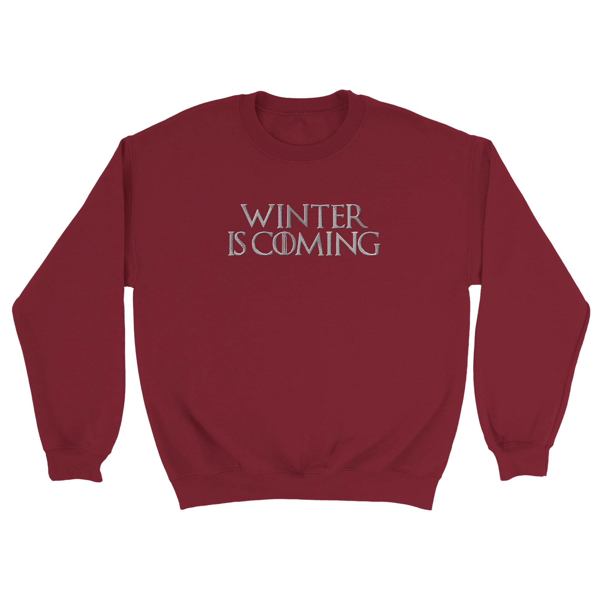 Embroidered Sweatshirt : Winter is Coming - Game of Thrones - Slay Hoodies