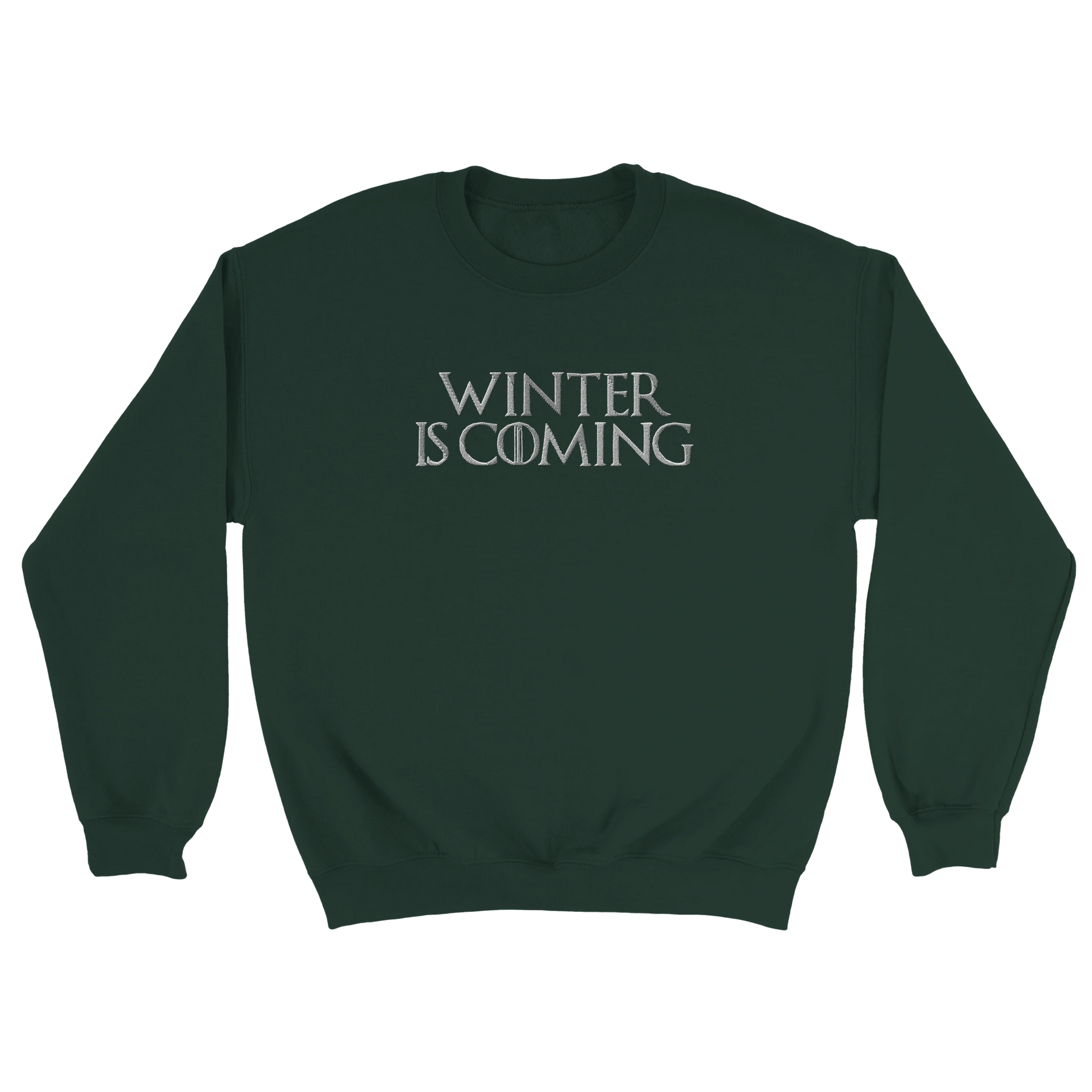Embroidered Sweatshirt : Winter is Coming - Game of Thrones - Slay Hoodies