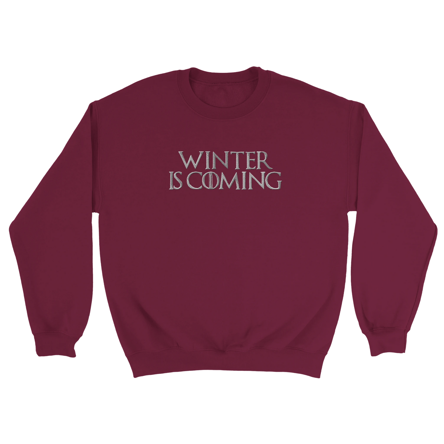 Embroidered Sweatshirt : Winter is Coming - Game of Thrones - Slay Hoodies