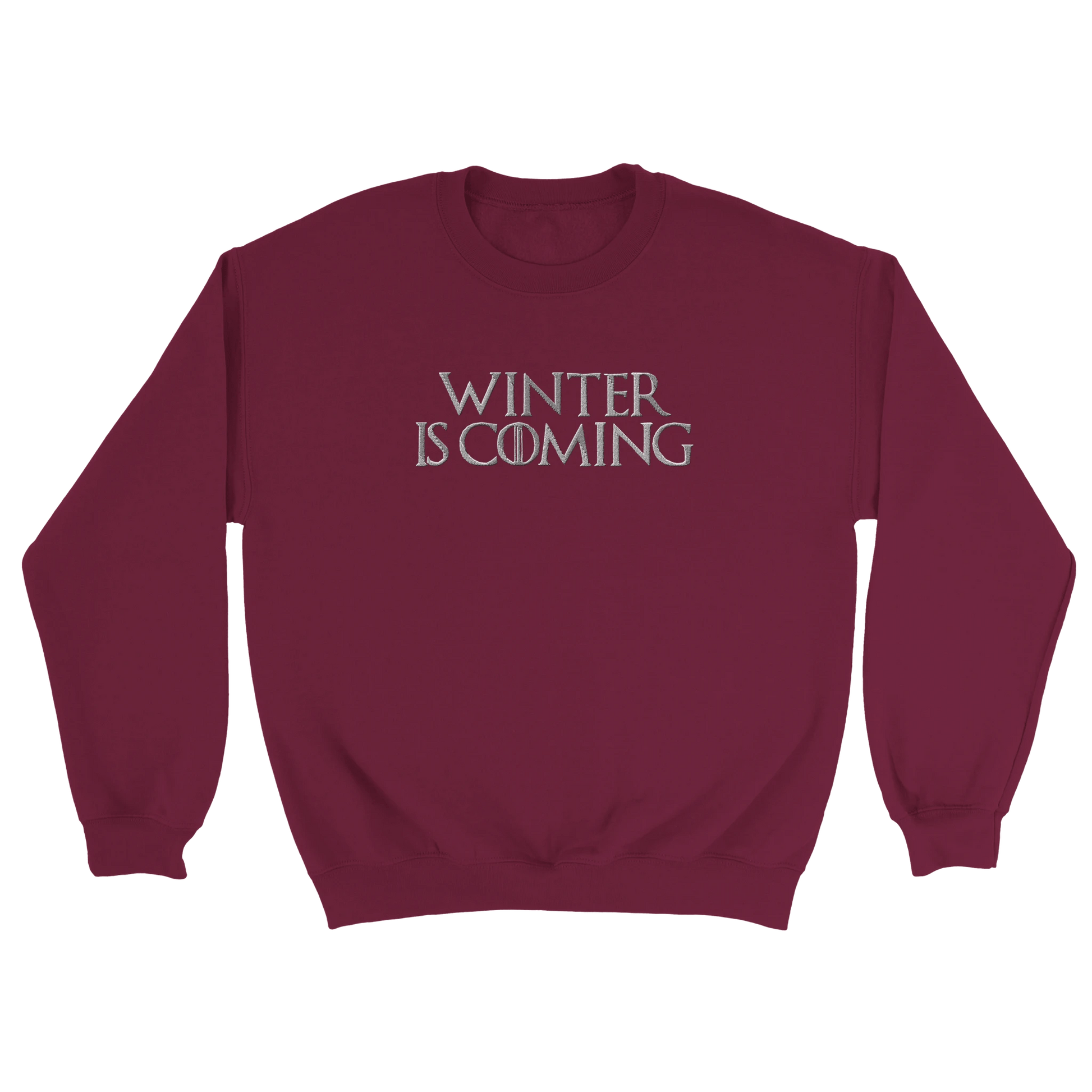 Embroidered Sweatshirt : Winter is Coming - Game of Thrones - Slay Hoodies