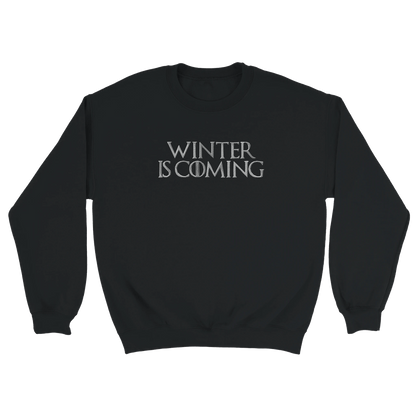 Embroidered Sweatshirt : Winter is Coming - Game of Thrones - Slay Hoodies