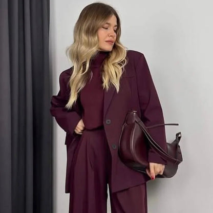 Power Hue Double - Breasted Jacket - Slay Hoodies