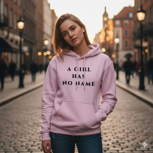 Premium High Quality "A Girl Has No Name" Embroidered Hoodie - Slay Hoodies
