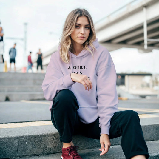 Premium High Quality "A Girl Has No Name" Embroidered Hoodie - Slay Hoodies