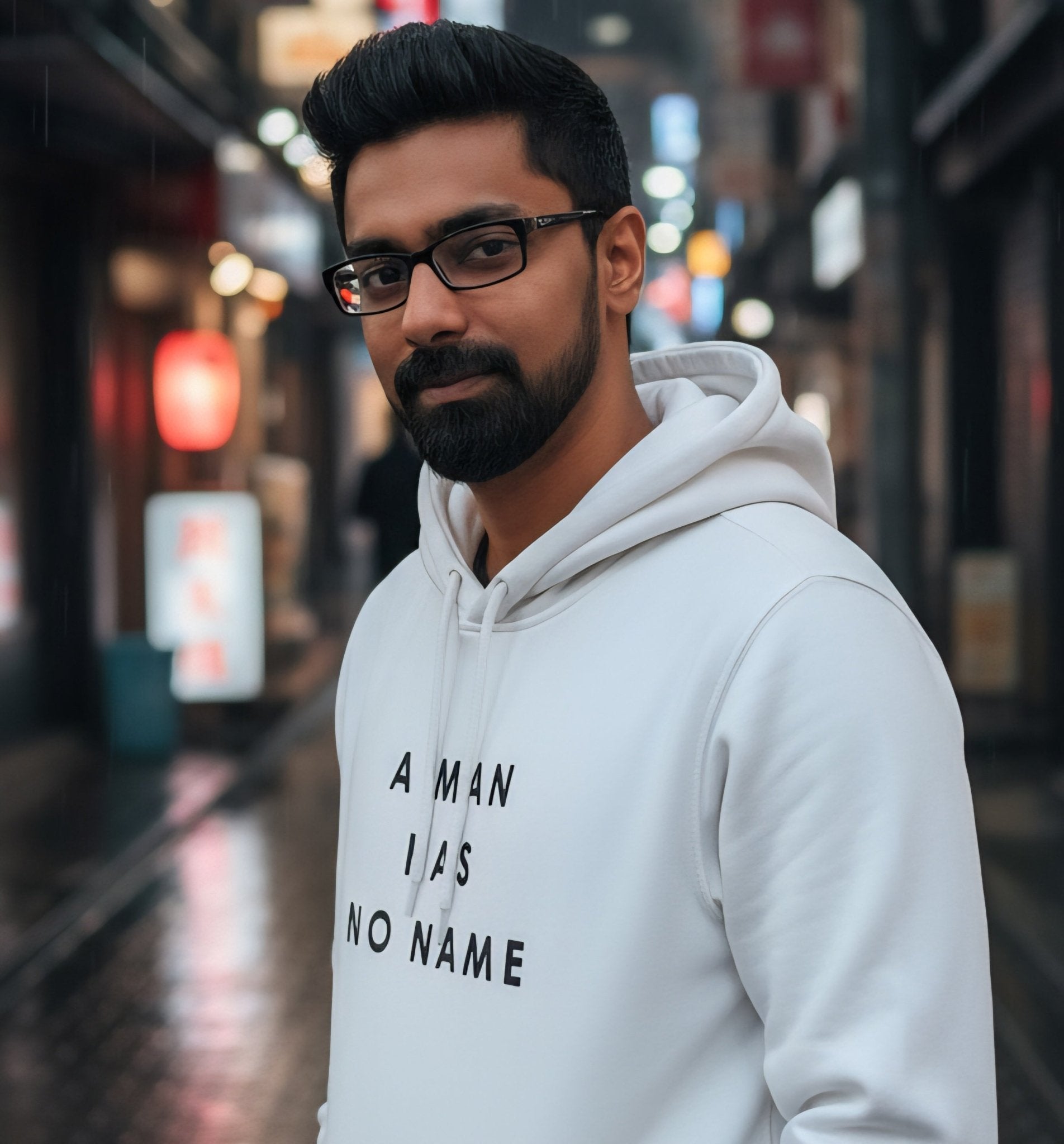 Premium High Quality "A Man Has No Name" Embroidered Hoodie - Slay Hoodies