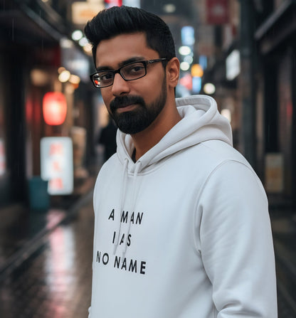 Premium High Quality "A Man Has No Name" Embroidered Hoodie - Slay Hoodies