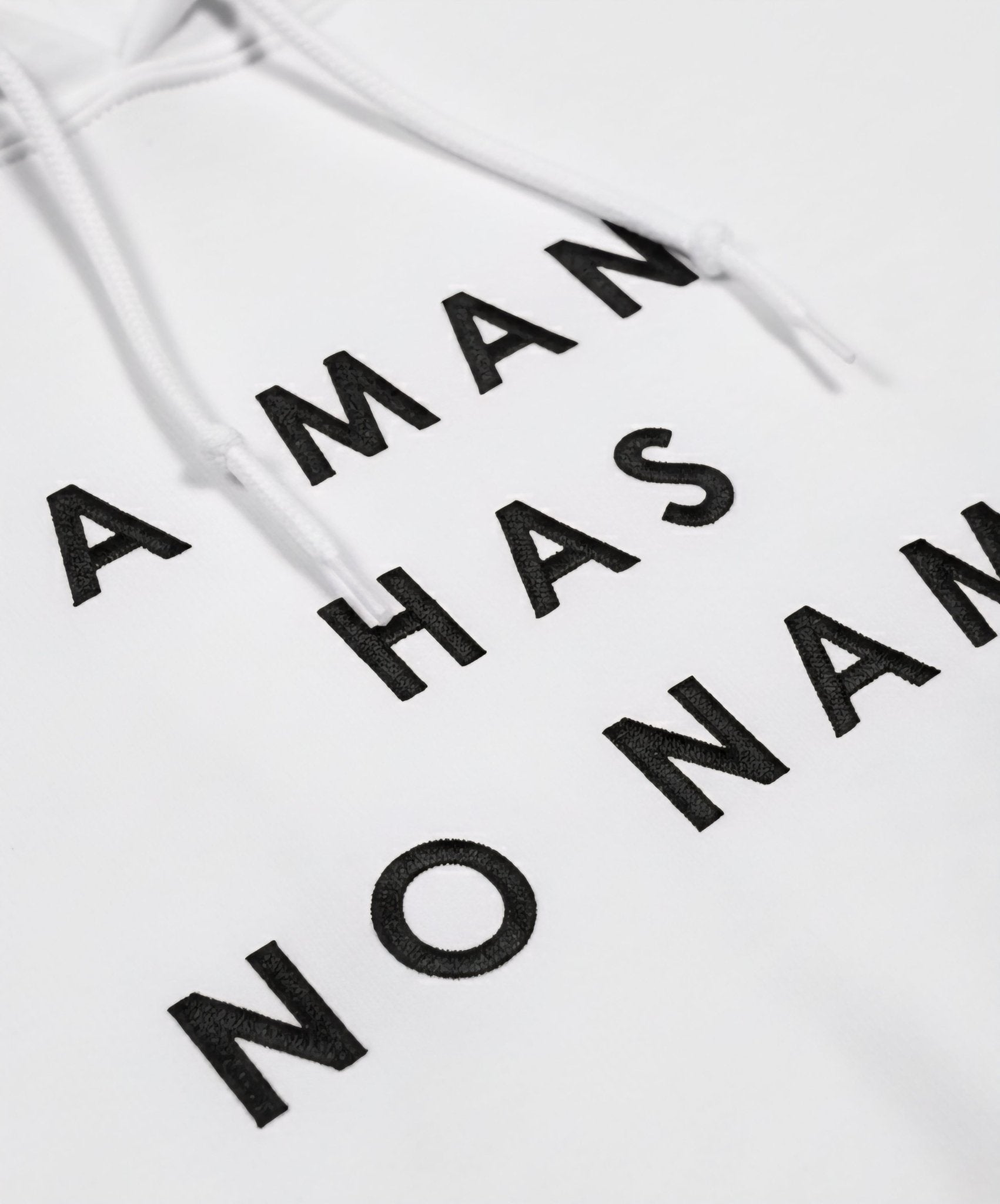 Premium High Quality "A Man Has No Name" Embroidered Hoodie - Slay Hoodies