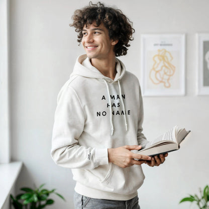 Premium High Quality "A Man Has No Name" Embroidered Hoodie - Slay Hoodies