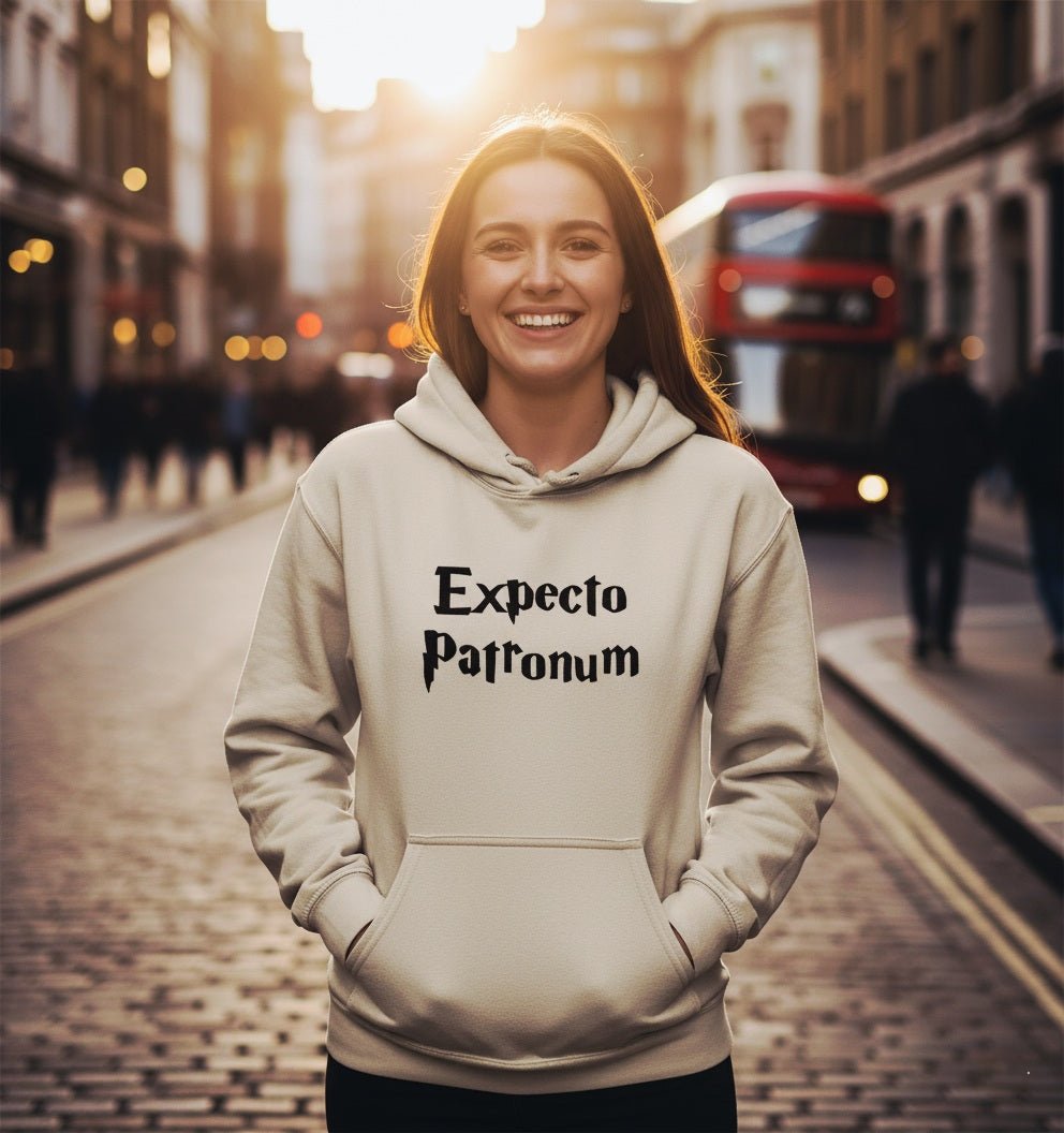 Premium High Quality "Expecto Patronum" Embroidered Hoodie - Slay Hoodies