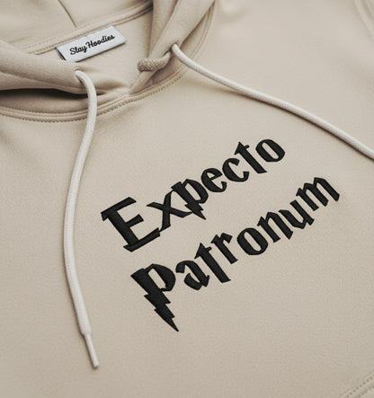 Premium High Quality "Expecto Patronum" Embroidered Hoodie - Slay Hoodies