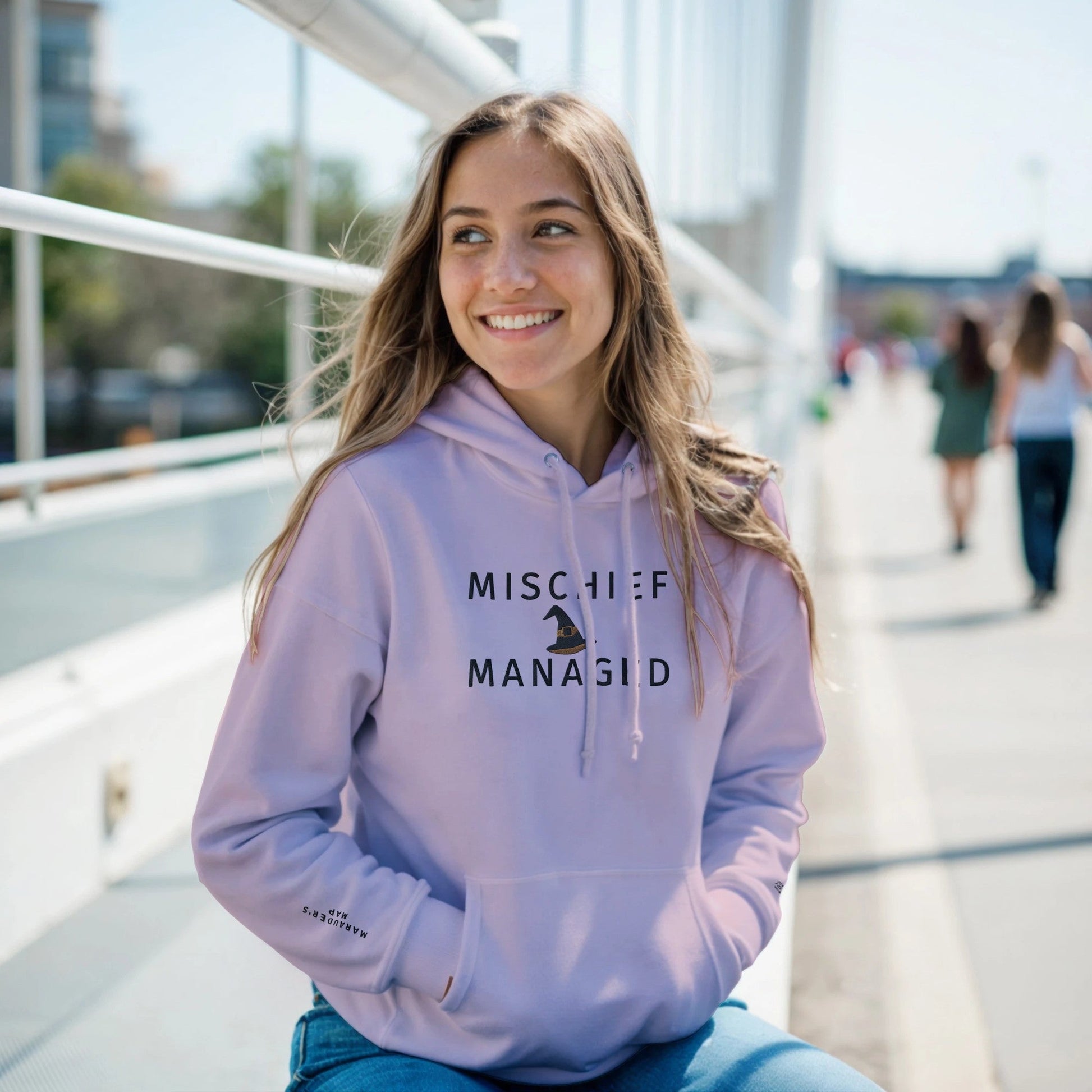 Premium High Quality "Mischief Managed" Embroidered Hoodie - Slay Hoodies