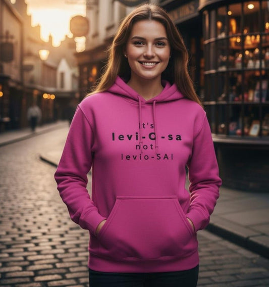 Premium High Quality Triple Embroidered "Wingardium Leviosa Spell" Hoodie - Slay Hoodies
