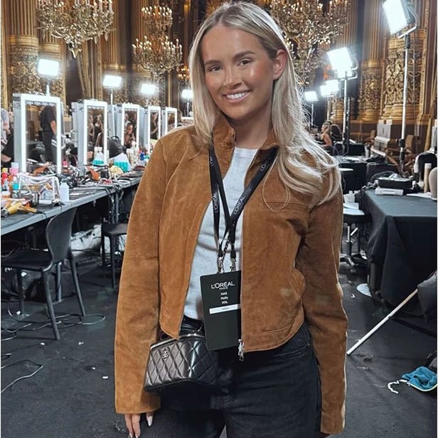 Retro Suede Look Cropped Jacket - Slay Hoodies